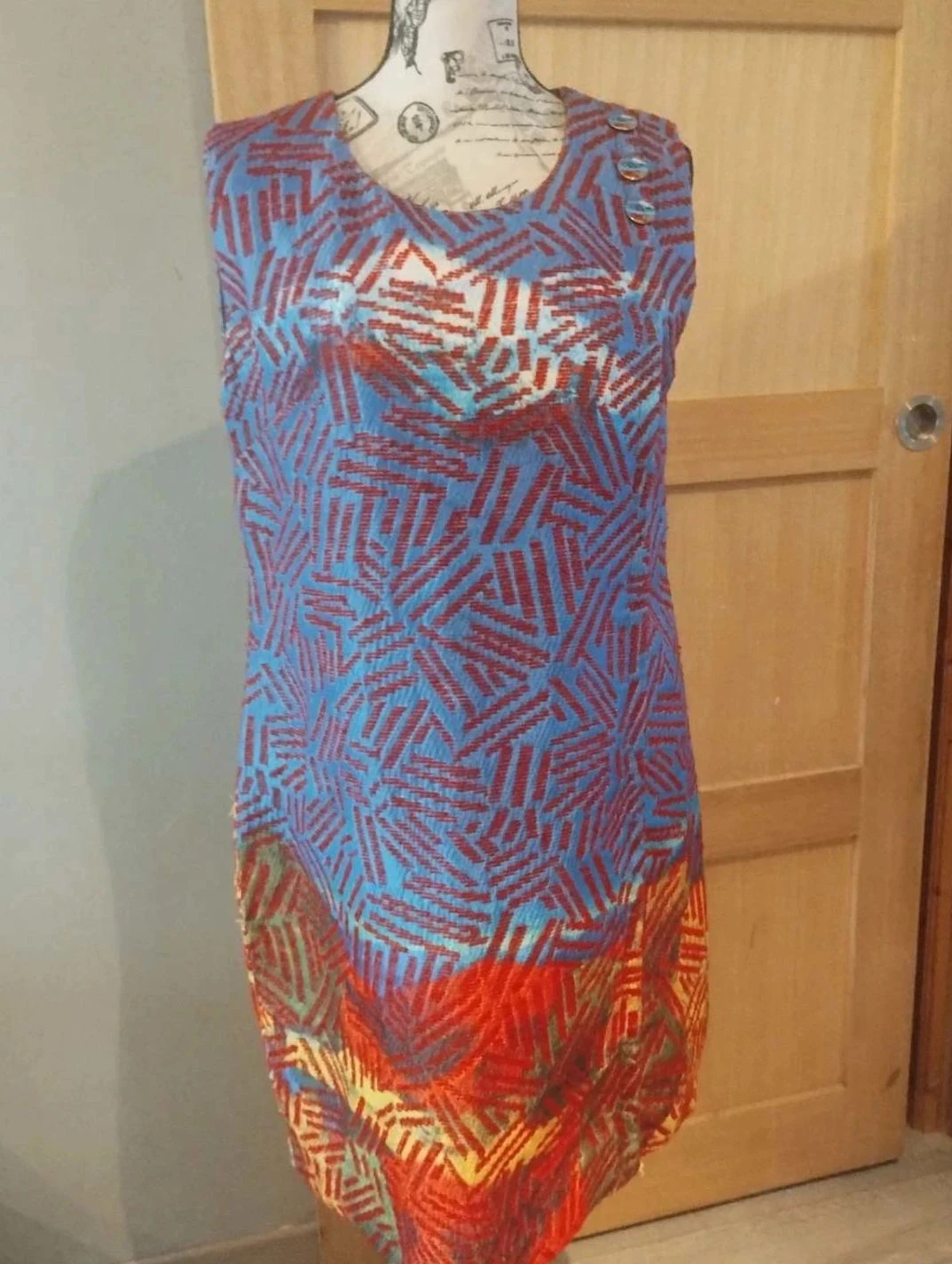 Vestido multicolorido grosso, Aventures Des Toiles T44 – photo 2